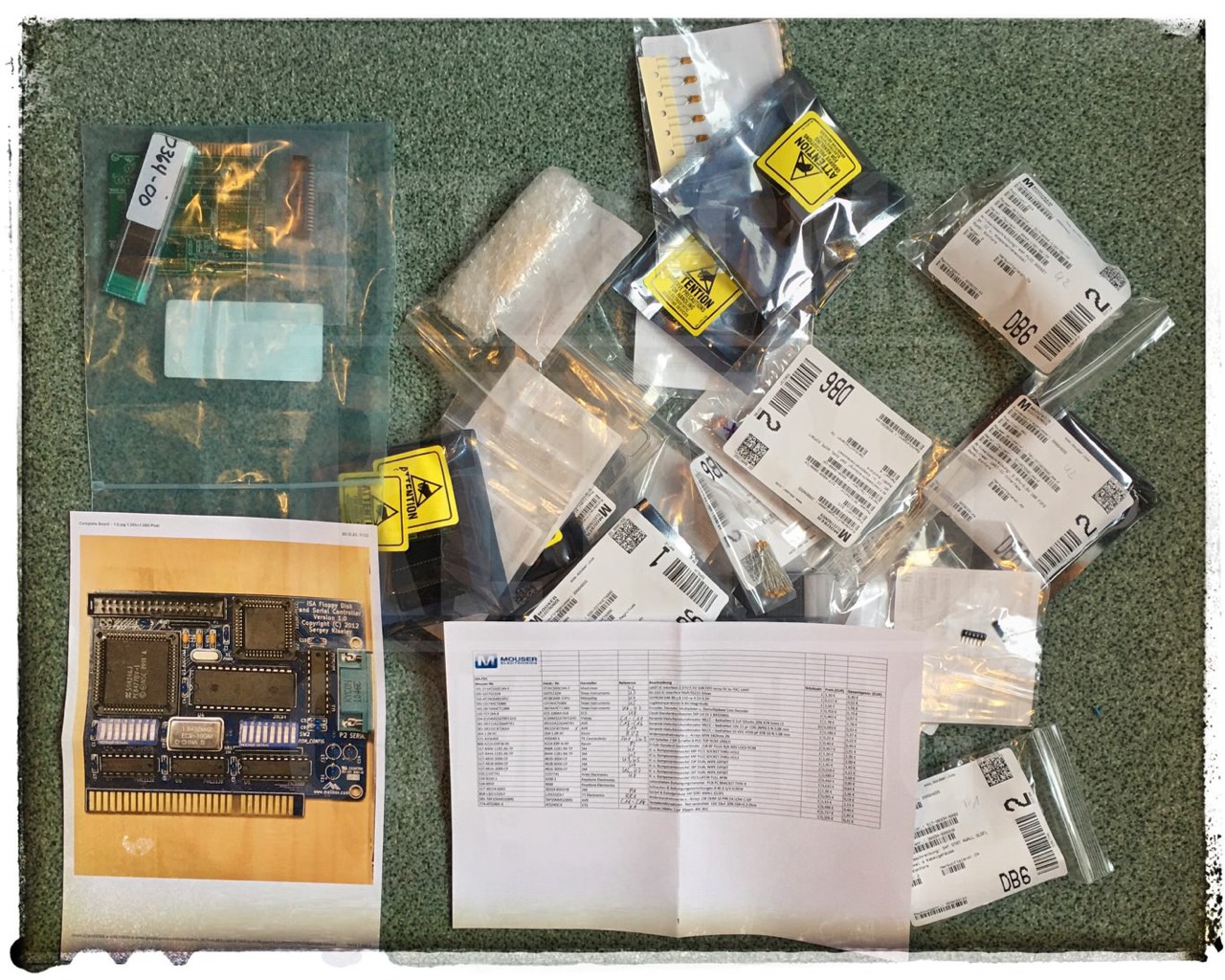 ISA Floppy Disk and Serial Controller - Sergej Kiselev