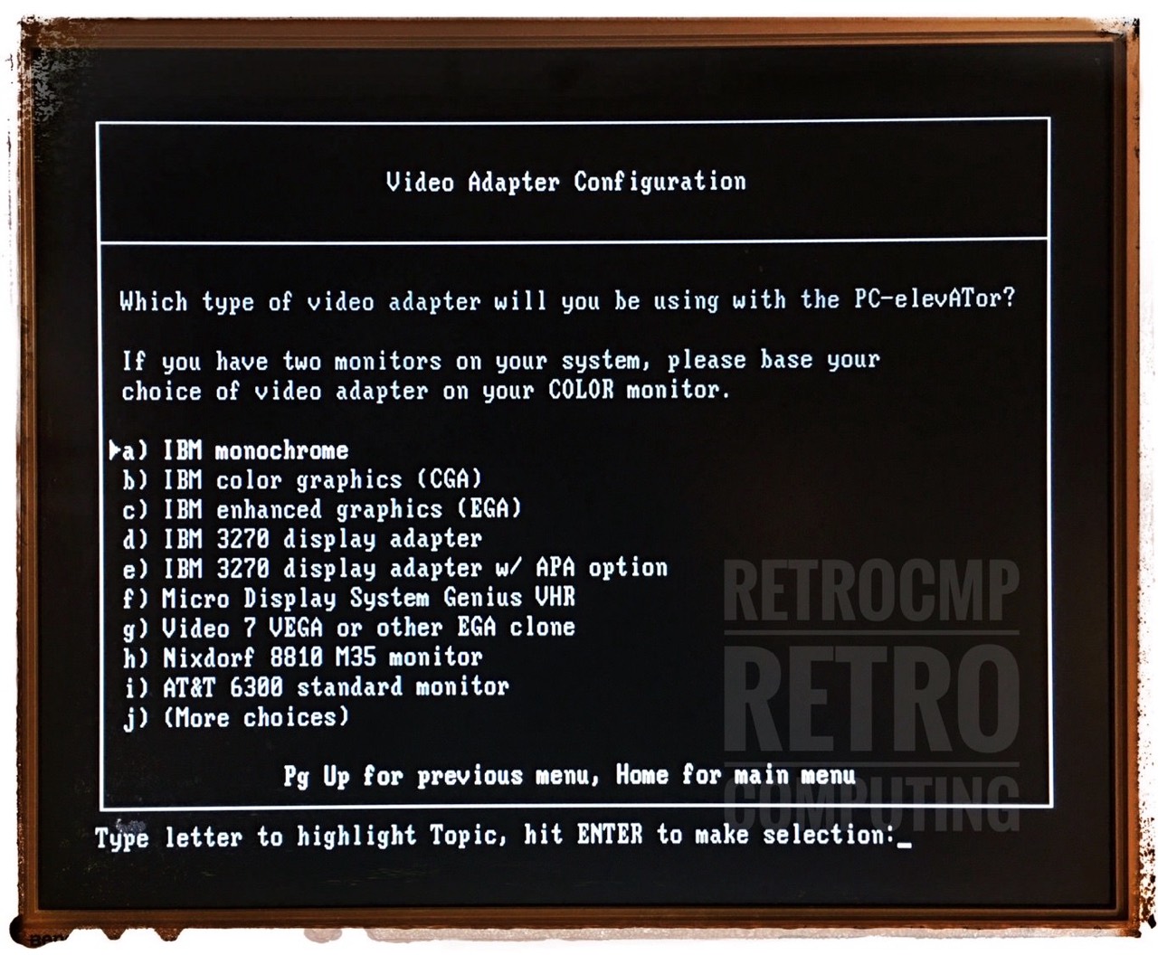 PC-elevATor SETUP