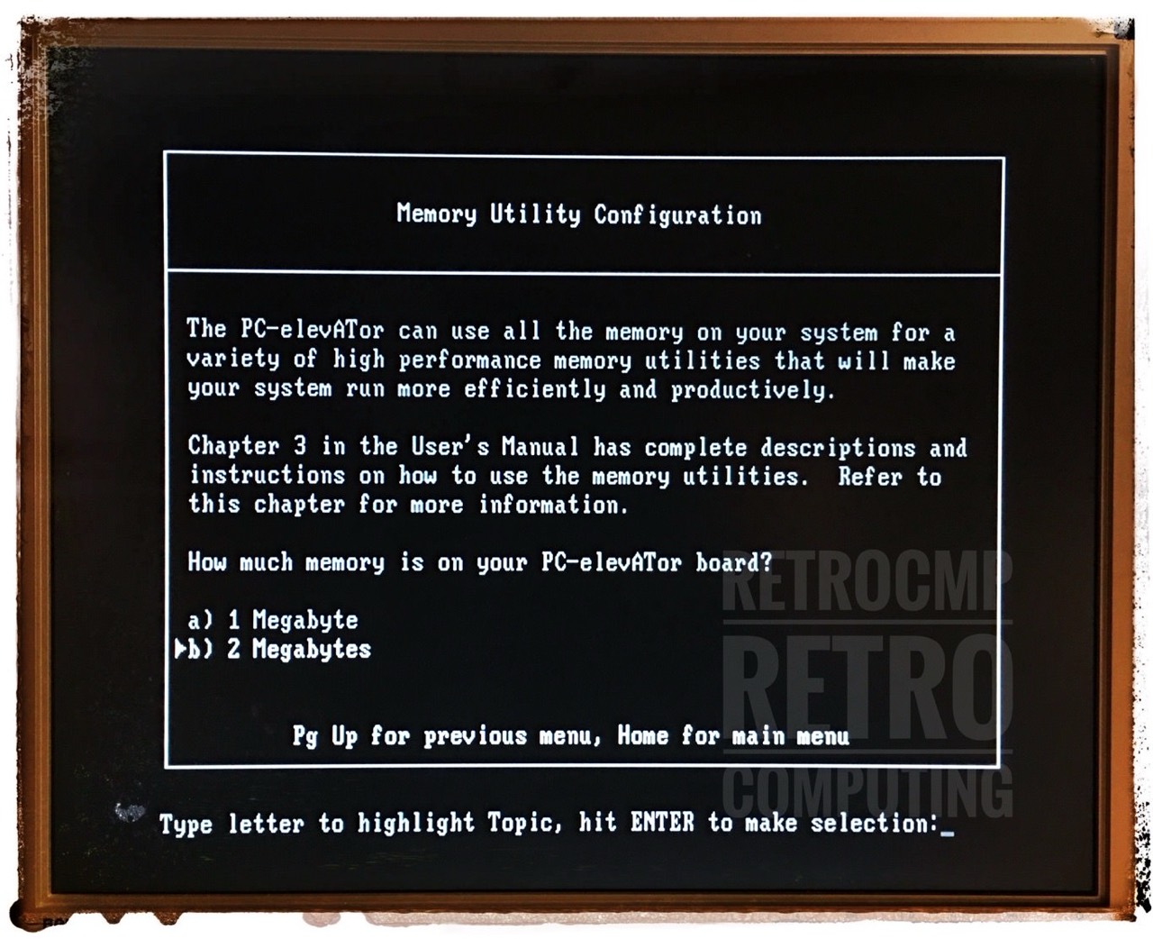 PC-elevATor SETUP