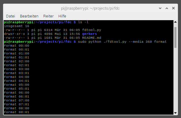 Raspberry Pi Floppy Controller Board