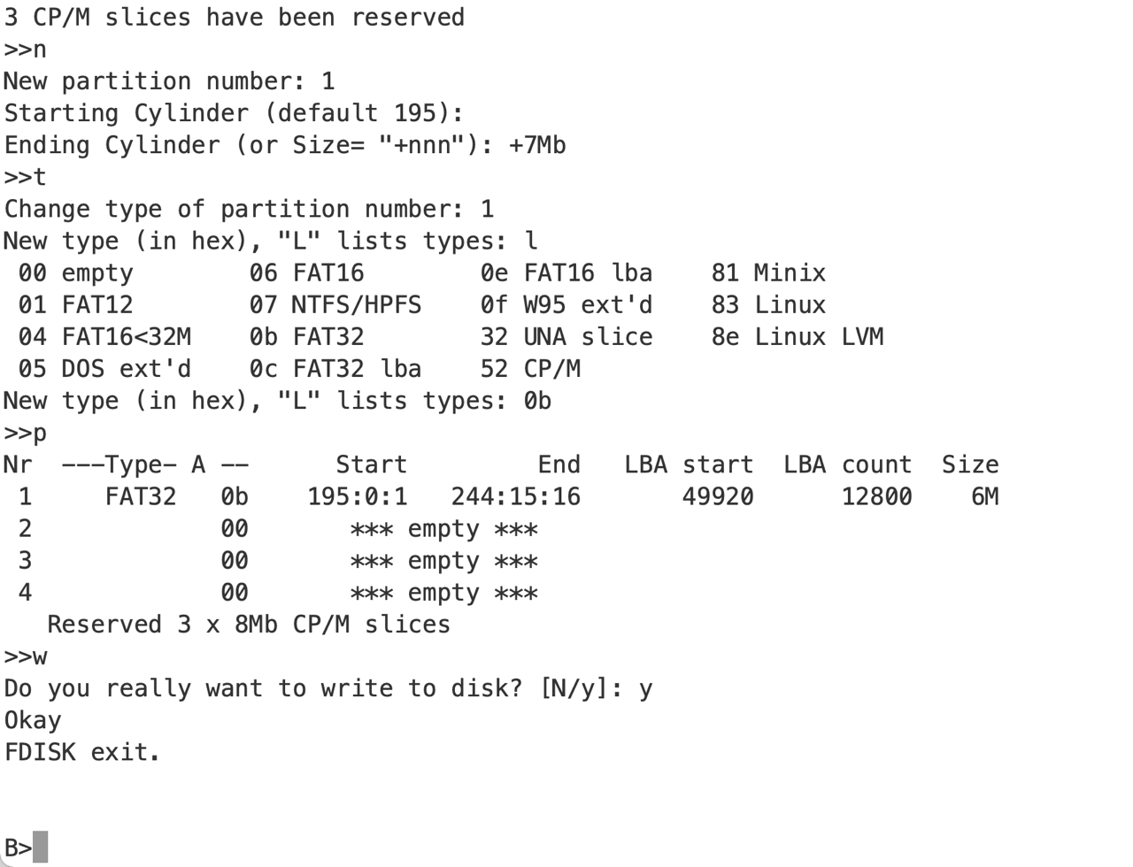 FDISK80