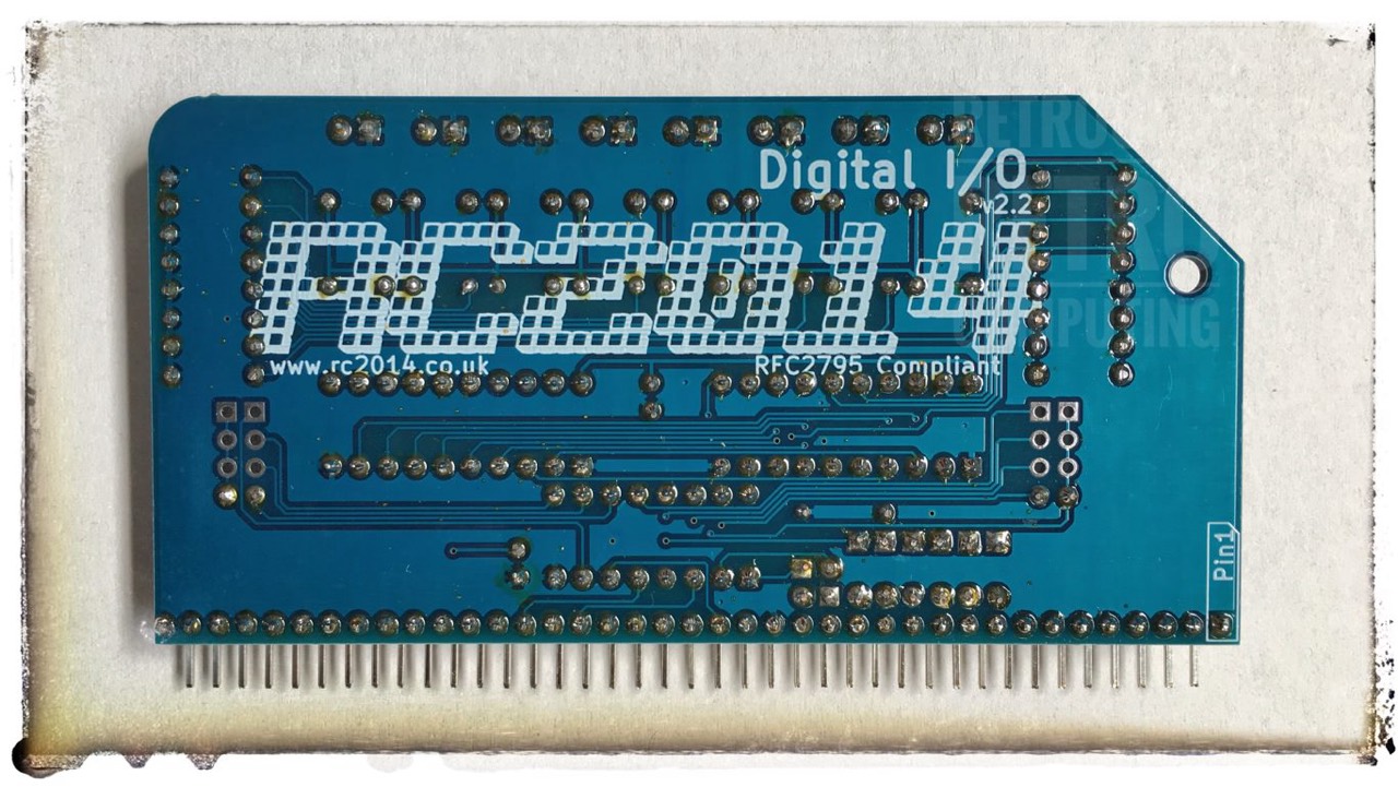 RC2014 - Digital I/O Module