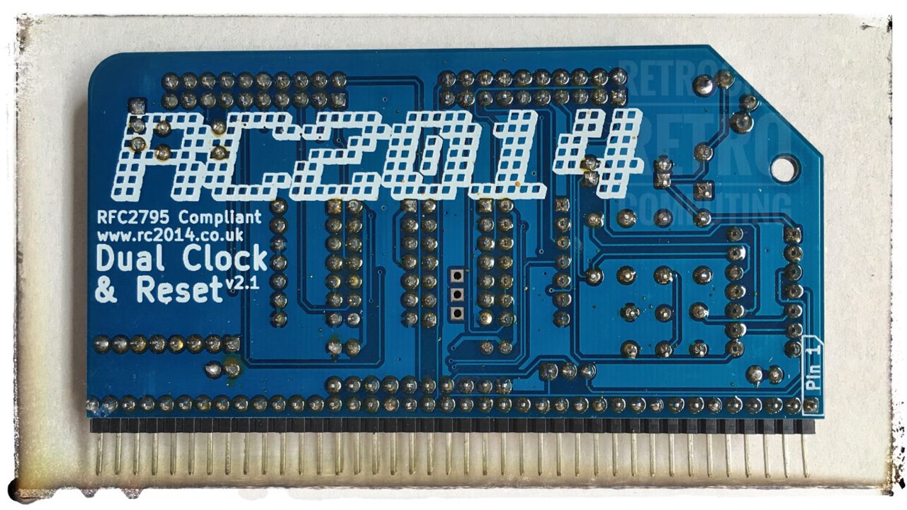 RC2014 - Dual Clock Module