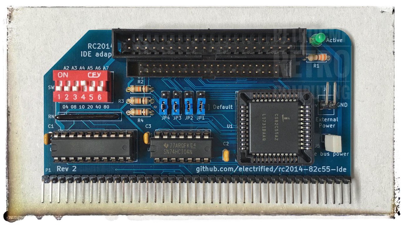 RC2014 - IDE Hard Disc Module
