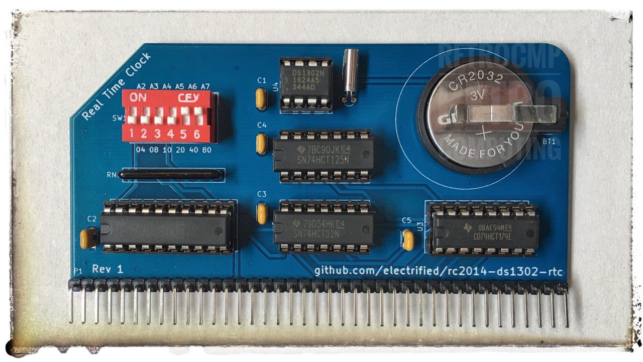 RC2014 - DS1302 Real Time Clock