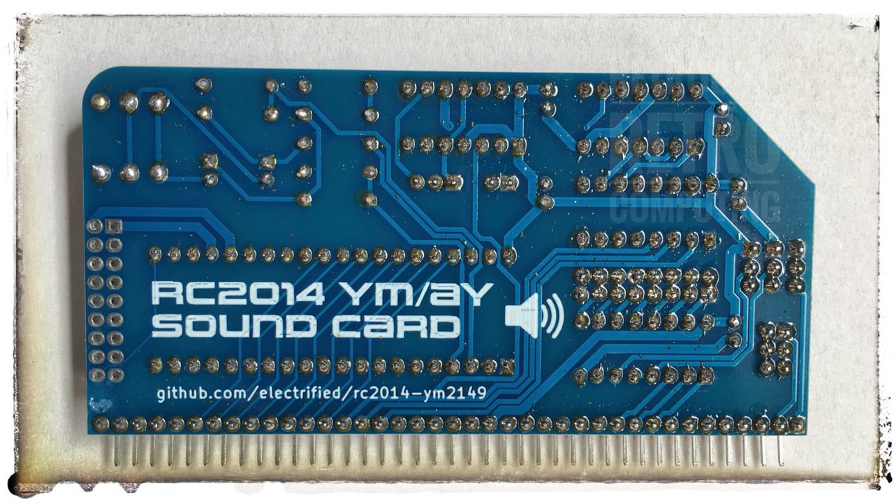 RC2014 - YM2149 Sound Card Module