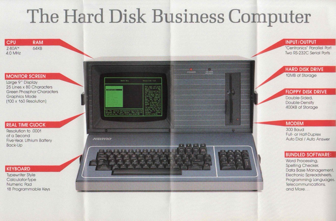 Flyer Kaypro 10
