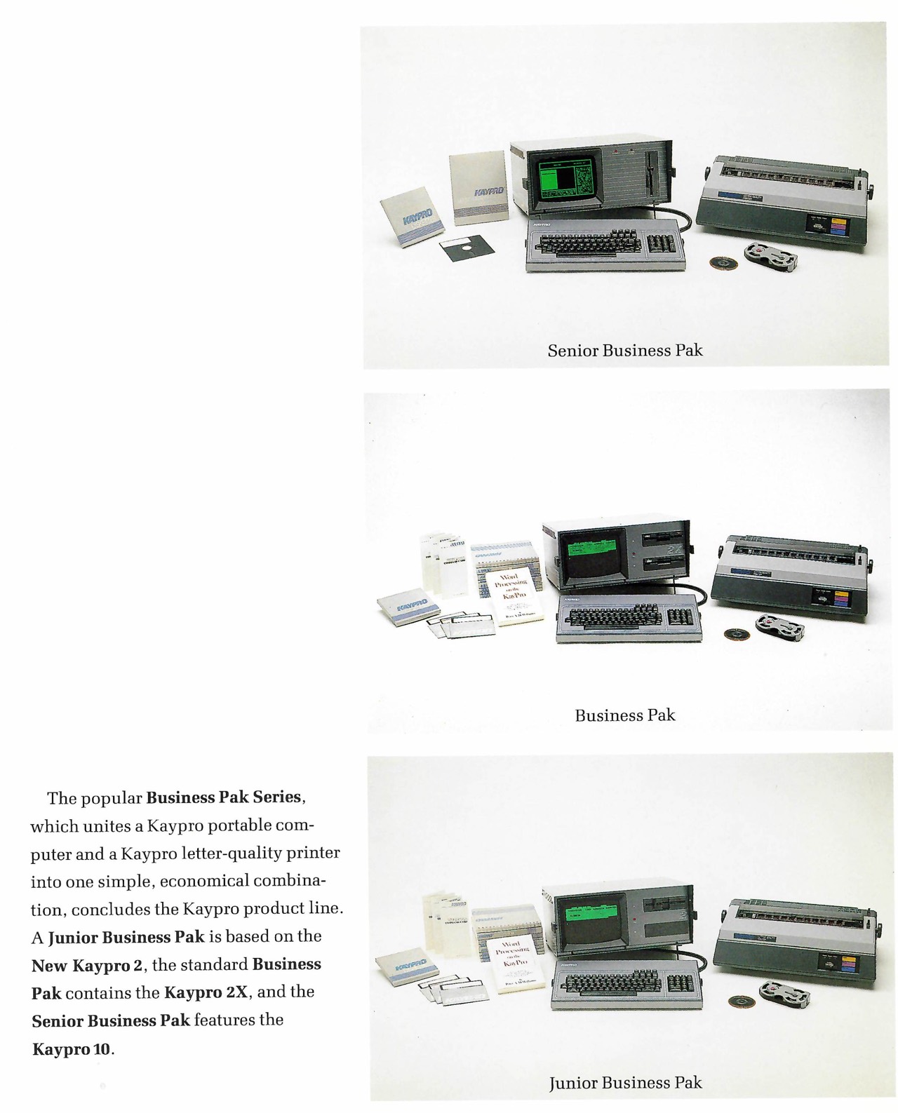 Kaypro Business Line