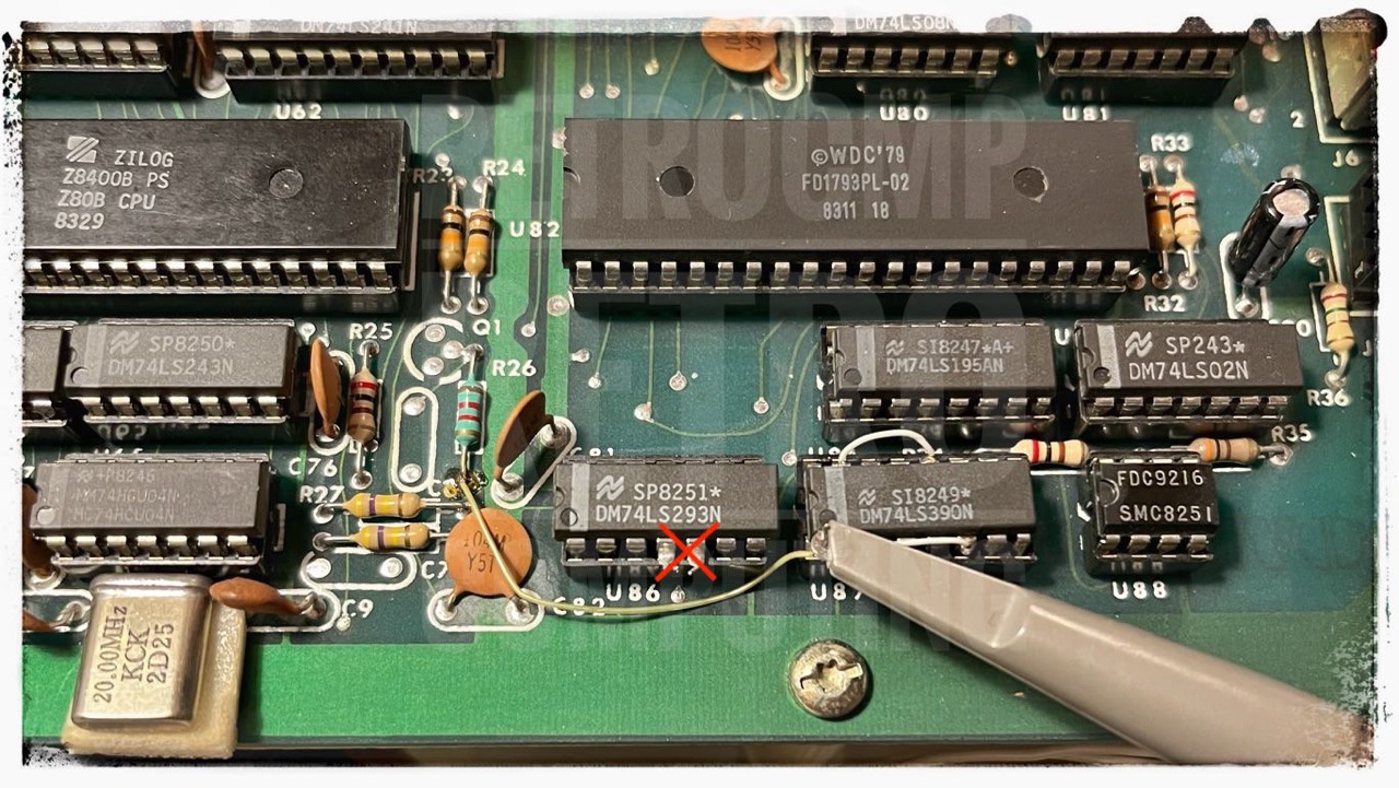 Kaypro II Mod 4 MHz