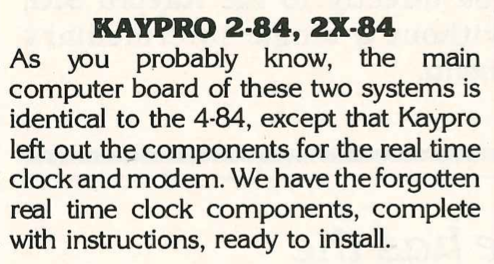 Kaypro Universal Board