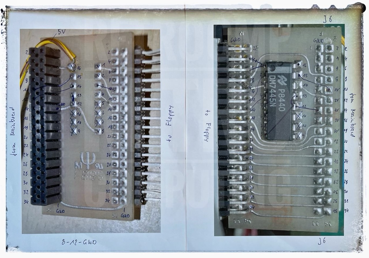 Selfmade Plus-4 decoder board