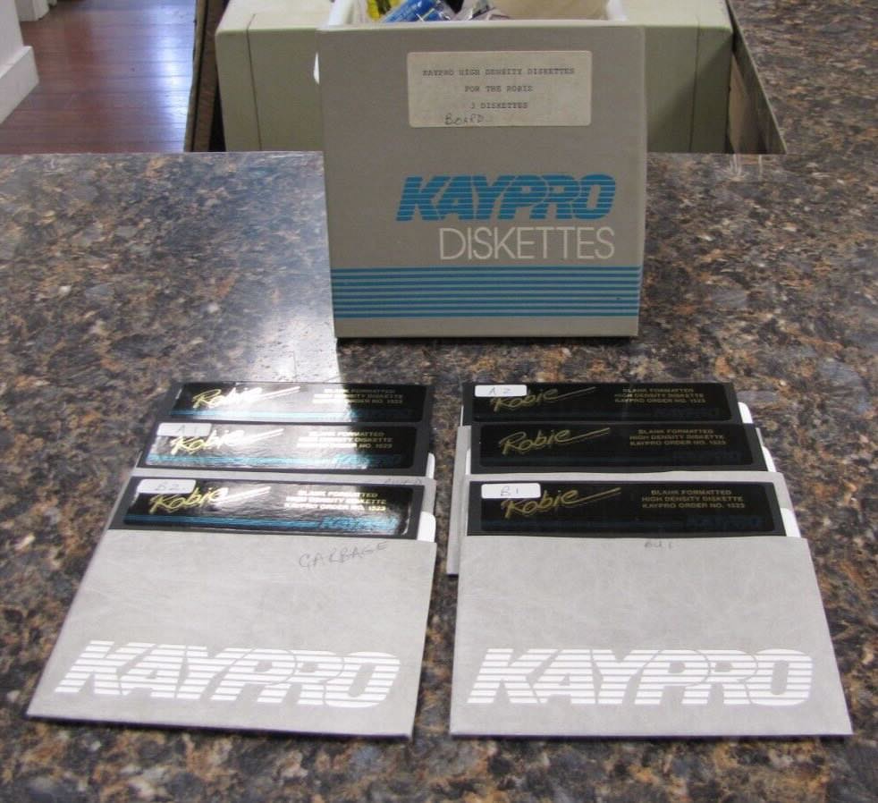 Kaypro Robie floppy disks