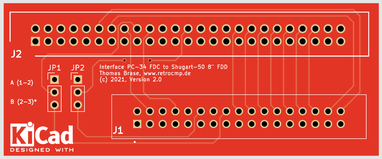 Interface PC-34 to Shugart-50